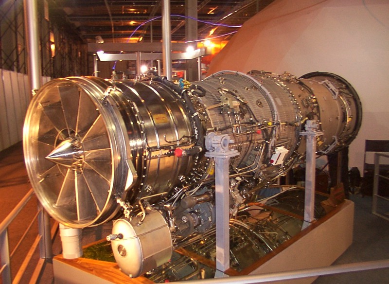 Ground engine test facility sensor array rendering live telemetry